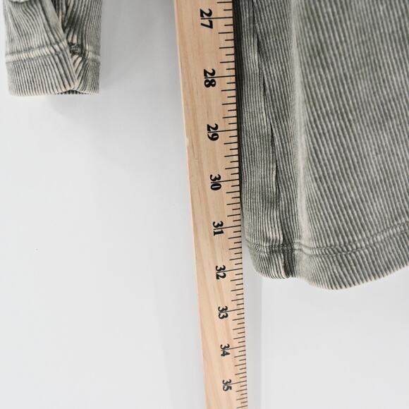 TORRID Top Womens Size 3X Rib Scoop Neck Crochet Long Sleeve in Deep Depths Boho - Picture 10 of 12